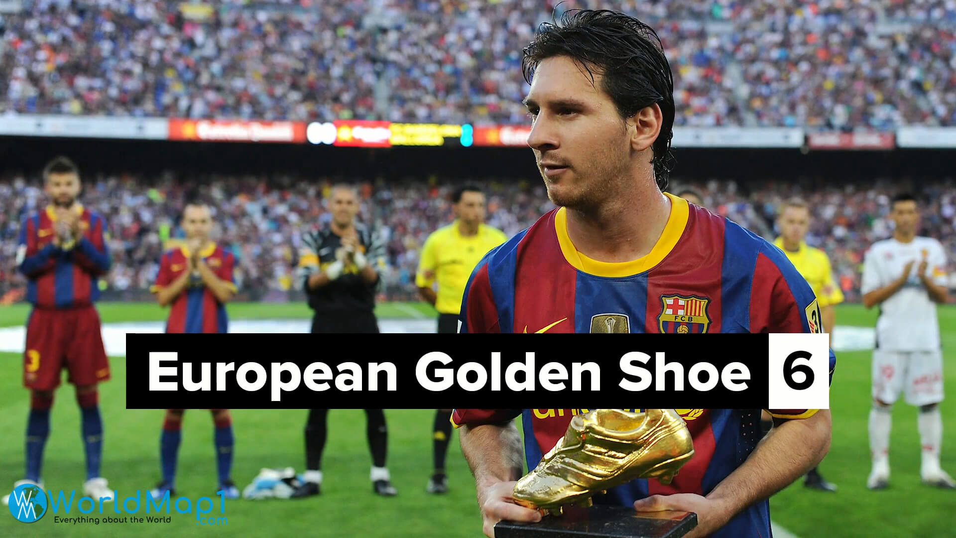 Messi gewinnt 6 Mal den Goldenen Schuh in Europa
